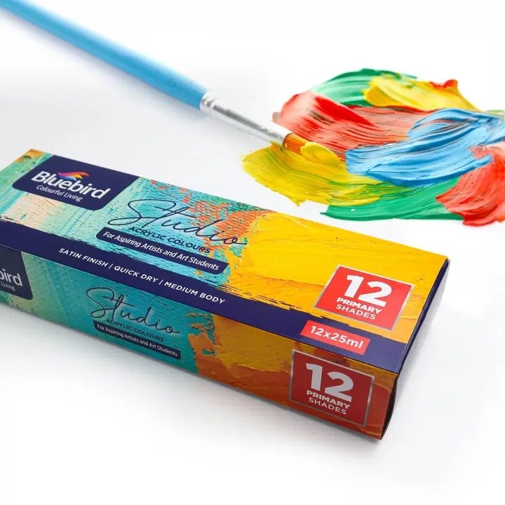 Bluebird%20Art%20Studio%20Acrylic%20Colours%20%E2%80%93%2025%20ml%20%E2%80%93%20Set%20of%2012%20Primary%20Shades%20-%20Image%202