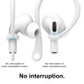 Ear Hooks Compatible with Apple AirPods Pro and AirPods 2 & 1, Anti-Slip Anti-Drop Sports Ear Hooks Great for running, jogging, cycling, gym. 