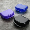 Tooth Retainer Box Brace Container Mouthguard Guard Denture Storage Case Cleaner Creek. 
