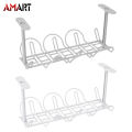 Under Desk Cable Management Tray Organizer for Wire Cord Power Charger Plugs. 