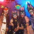Cartoon Face Cover Exquisite Shape Zootopia Movie Themed Dress-Up Masque Face Cover. 