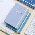 2024 Planner Personal Organizer PU Cover A5 Thick Paper Portable Monthly Planner for New Year Travel. 