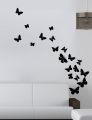 WallsArtstore Pack of 50 BUTTERFLIES Stickers Pvc colour Wall Stickers for kids bedroom wall decoration butterfly wall art. 