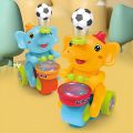 Musical Walking Elephant! Drums, Lights, & Blowing Balls - Fun for Kids! Walking Drummer Elephant! Blows Balls, Lights Up & Plays Music! Best Gift For Toddlers - Boys & Girls. 
