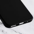 Motorola Moto G Play 2024 - (Silicone, Black) Shockproof Soft Slim Flexible Protective Case Cover Matte TPU Back Cover. 