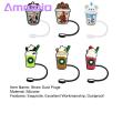 Amamia Straw Plugs BPA Free Cartoon Design Straw Plugs. 
