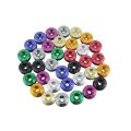 Universal JDM PASSWORD Aluminum Bumper Quick Release Fasteners Fender Washers For Honda Civic Integra. 