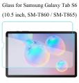 【Miga Plaza】 For Samsung Galaxy Tab S6 tempered glass screen protector SM-T860 T865 T860N 10.5 inch film guard. 