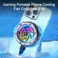 AL-11 Radiator for Phone Tablet Cooler Fan Universal Mute Semiconductor Cooling System Heat Sink. 