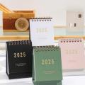 Handmade Desk Calendar Stylish Mini Size Desktop Mini Calendar Style Portable English Calendar for New Desktop Decoration. 