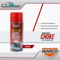 WARCO Heavy Duty Carb & Choke Cleaner Spray – 450ml | Throttle Body, Injector & Parts Cleaner. 