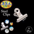 Steel Clip, Steel Round Clip, Steel Clips, Steel Round Clips, Steel Clip 38mm  ( 6 Pcs ). 