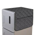 Fridge Cover 100% Dustproof Refrigerator-Waterproof Cover With 6 Pocket. 
