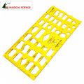 Flowchart Drawing Template K plastic Flexible Professional network flow chart symbols ruler for students JSH4351. 
