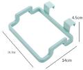 Kitchen Accessories Rack Garbage Bag Holder Kitchen Cabinet Hanging Trash Rack Towel Storage Plastic - 2pcs. 
