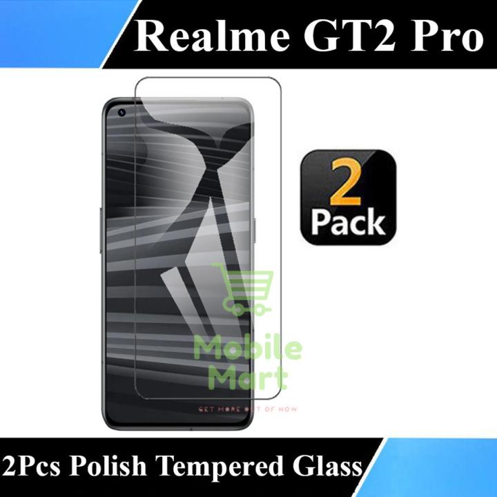 Realme GT2 Pro Polish Glass Screen Protector For Realme GT2 Pro - 2Pcs