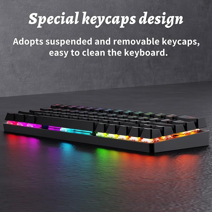 DIERYA%20DK63%2060%25%20Wireless%20Mechanical%20Keyboard,%20RGB%20Backlit%20Bluetooth%20Gaming%20Keyboard%20Wired%20Dedicated%20Arrow%20Keys,%20Compact%2063%20Keys%20Mini%20Keyboard,%20Full%20Keys%20Programmable%20-Red%20Switches%20-%20Image%204