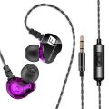 【Nine Dan Store】Super Bass Wired Headphone Double Coil Earphones Drives fone de ouvido Stereo Headset for Redmi Umidigi MP3. 