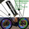 Bike Wheel Lights, RGB LED Waterproof Bicycle Spoke Light, 32 LED Lights 18 Changes Patterns, for 20Inches or Above Bike. 
