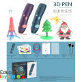 3D Pen for 3D Printing, Drawing Pen, USB 3D Pen plus with safe filament, Creative Learning for Children Kids as Toys, DIY Arts & Crafts Boy Girls. 