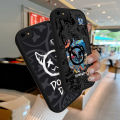 For iPhone 6 6s Case Funny Doodle Devil Lambskin Phone Case Soft Silcone Shockproof Cover. 