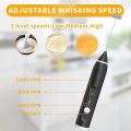 2 in 1 Electric Rechargeable Coffee Beater & Milk Frother and Foamer USB Charging Handheld Egg Beater & Coffee Beater Stir Baking Cream Foaming Machine Coffee Blender. 
