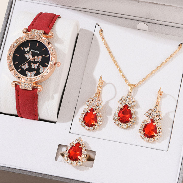 5pcs%20Women%20Butterfly%20Watch%20Necklace%20Set%20Elegant%20Luxury%20Quartz%20Watch%20Fashion%20Casual%20Wristwatch%20for%20Girl%20Ladies%20-%20Image%205