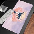 Pink Sailor Moon landscape Silicone Pad to Mouse Gaming Mousepad XL Large Gamer Keyboard PC Desk Mat Computer Tablet Mouse Pad.. 
