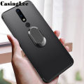 Protect Cover For Nokia 2.4 Soft matte Case full Protector Shockproof Car Magnetic Holder Ring Back Cover Nokia 2.4 Phone Cases. 