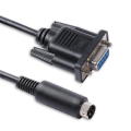 DB9 9 Pin Female to Mini Din 8 Pin Male Converter Cable Cord Genuine Branded. 