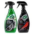 TURTLE WAX - BUNDLE OFFER - DASH & GLASS INTERIOR DETAILER 680 ML, ICE SEAL N SHINE 473 ML. 