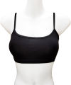 Soft Cotton Jersy Plain Half Body Shameez Sports Camisole Training Bra Inner Wear Vest Wrap Chest Bra For Little Teenager Girls (10-15 Years) - Color Skin/Black/White. 