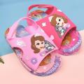 Slippers for Children Cute Princess Theme Soft Comfortable Softy Summer Non Slip Slippers for Kids Girls - 168B-4. 