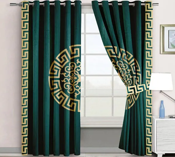 Premium%20Splendid%20Blackout%20Velvet%20Curtains%20Black%20White%20(%202%20Curtain%20set%20)%20-%20Image%204