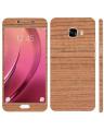 Samsung Galaxy C5 Rose Wooden Texture Mobile Skin. 