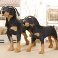 YueYangSport Lifelike Dog Plush Toy 70cm Giant Realistic Animals Stuffed Rottweiler Dog Plush Toys Home Decoration Gift For Children. 