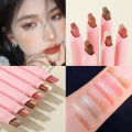 2 in 1 Pearly Eyeshadow Stick & Highlighter Pen | Waterproof Two-Color Metallic Glitter Eyeshadow | Long-Lasting Silkworm Eyeshadow & Eyeliner Stick | Lazy Makeup Cosmetic for Eyes | Waterproof, Durable,  Easy-to-Use Makeup Solution for Quick Glam Looks. 