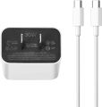 Original Google Charger 30W USB-C Charger and Cable - Compatible with Google Pixel 7 Pro/6a/8a/9 Pro Series and Other USB-C Devices - Fast Charging Pixel Phone Charger - USB-C to USB C Sync Charge Cable Included. 