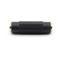 1PCS - 3.5mm Stereo Jack to 3.5mm Audio Cable Connectors Female To Female Adapter. 