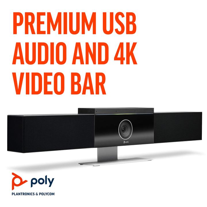 Poly Studio 4K USB Bar Video Conference System