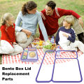 Mosbeha Lunch Box Lid Replacement Gaskets Omiebox Lid Seal Gasket Replacement for Kids Bento Lunch Box Insulated Food Container Accessories Purple Lid Seal for Lunch Box. 