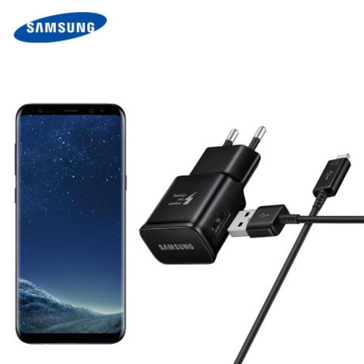 original 100% - Samsung  Charger for all Android Phones-fast charging adopter+fast charging cable -for all andriod