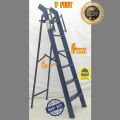 Iron Ladder 7 Feet Heavy Duty Step Ladder Handle and Plateform Attach. 
