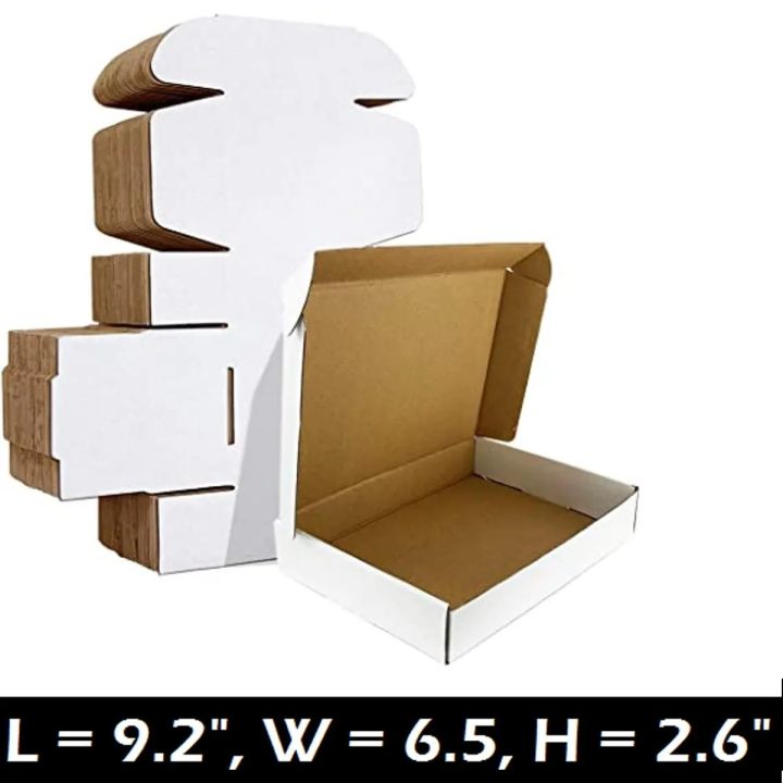 Shipping Boxes Size 9.2 * 6.5 * 2.6 Inch Bundle of 10 & 20 Box