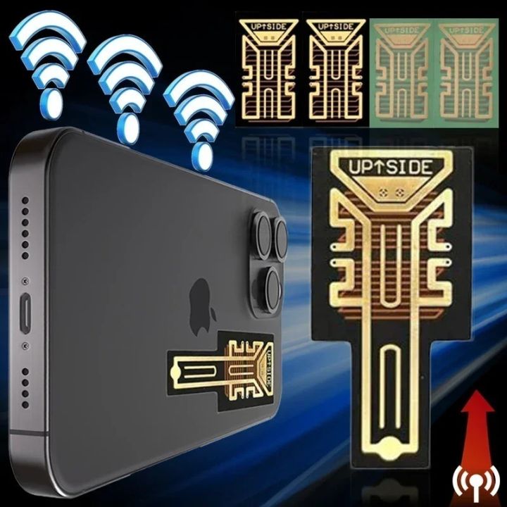 Phone Signal Sticker Pack of 2 Mobile Signal Booster Stickers – Universal Smartphone Network ...