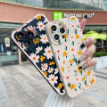 dienya For Realme C21 Case With New Design Thin Phone Case Cartoon Flower Shockproof Square Edge Softcase Pattern Silicone Casing Full Cover Angel Eye Camera Protection Cases. 