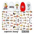Disney Anime Characters 3D Adhesive Nail Stickers Nail Art Decals Lilo Stitch Mickey Mouse Nail Art Jewelry DIY Sticker Decals. 