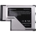 3 Port Hidden Inside USB 3.0 To Express Card 54mm Adapter Converter Chipset FL1100. 