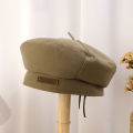 Autumn Winter New Woolen Beret Fashion British Style Painter Caps Retro Versatile Beret Men Women Beret Hat. 