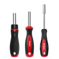 1/4 (6.35mm) Ratchet Screwdriver Bit Holder Handle Multifunctional Magnetic Bit BAWEI. 